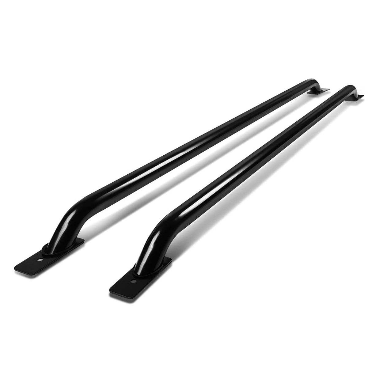 2007-2013 Chevrolet Silverado GMC Sierra 6.5ft Bed Rails Black