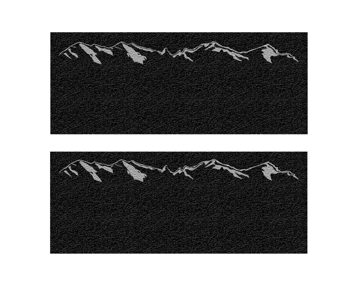 Door Sill Protection Overlays Fits 2019-2027 Ram 1500