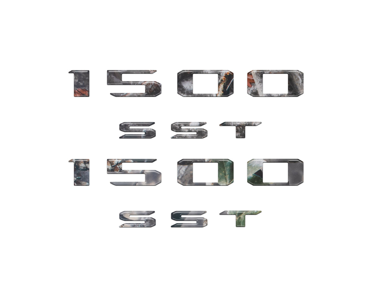 Hood Letter Overlays Fits 2025-2027 Ram 1500