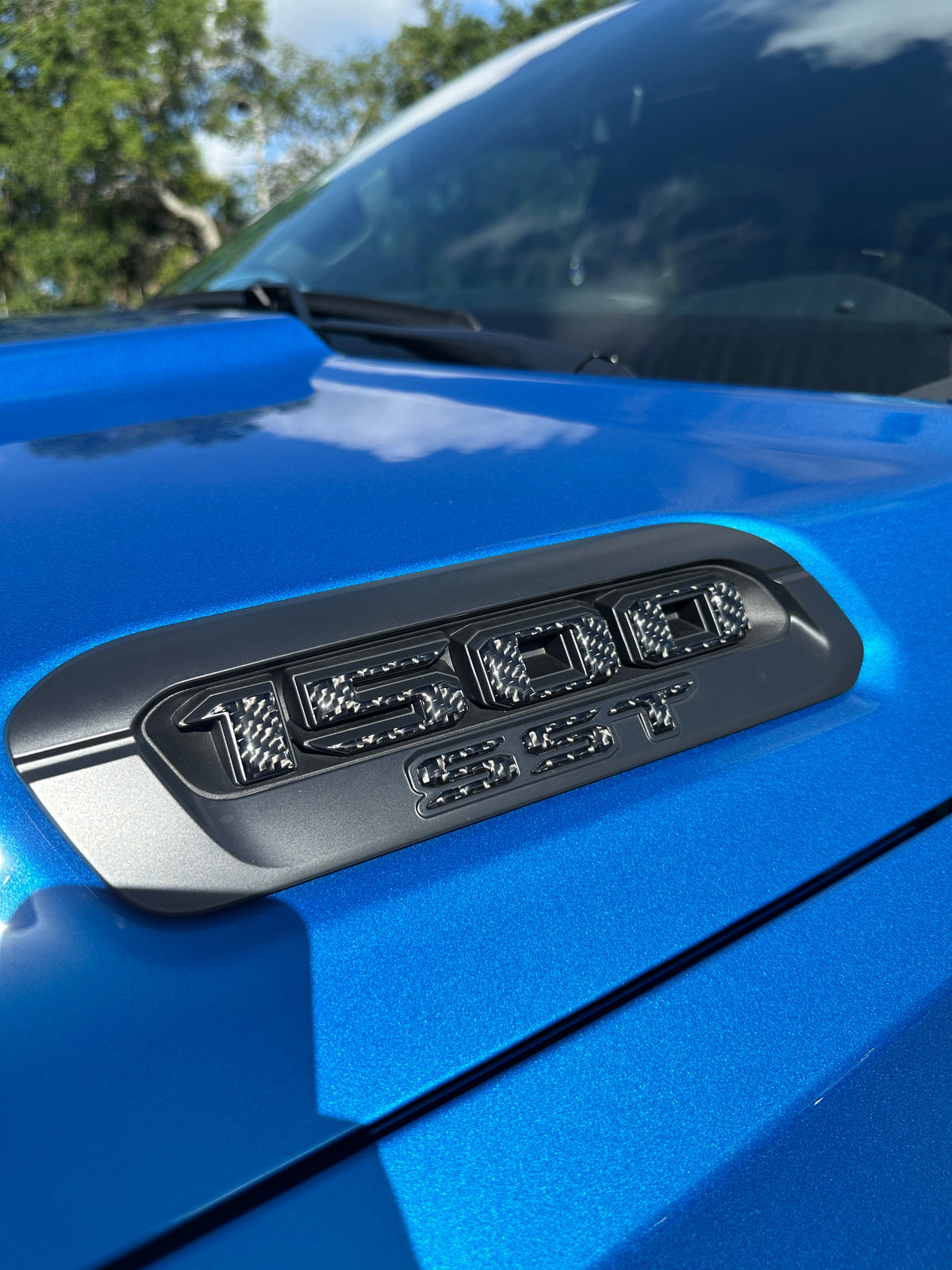 Hood Letter Overlays Fits 2025-2027 Ram 1500