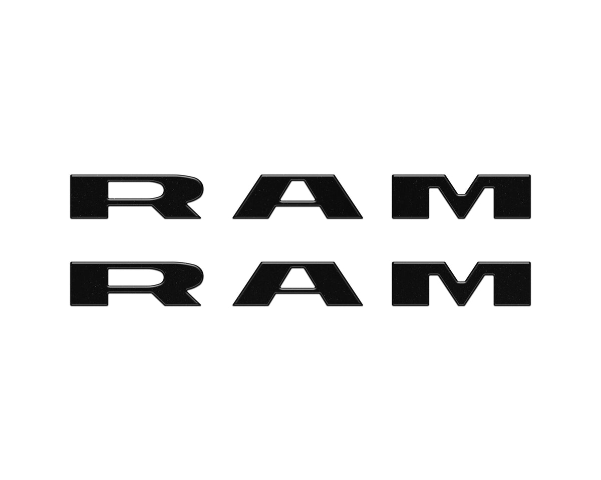 Front Door Emblem Overlays Fits 2025-2027 Ram 1500/2500/3500
