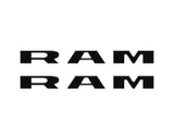 Front Door Emblem Overlays Fits 2025-2027 Ram 1500/2500/3500