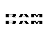 Front Door Emblem Overlays Fits 2025-2027 Ram 1500/2500/3500