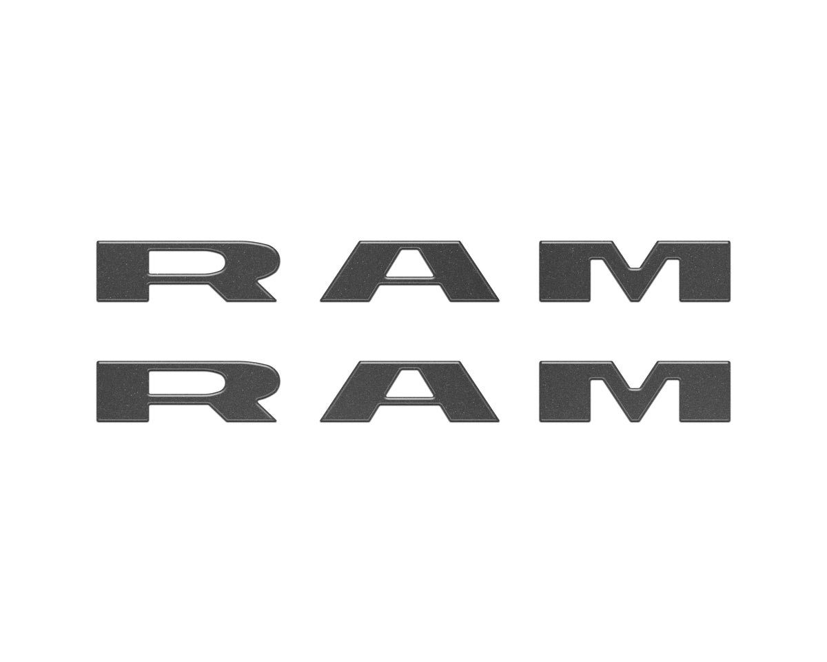 Front Door Emblem Overlays Fits 2025-2027 Ram 1500/2500/3500