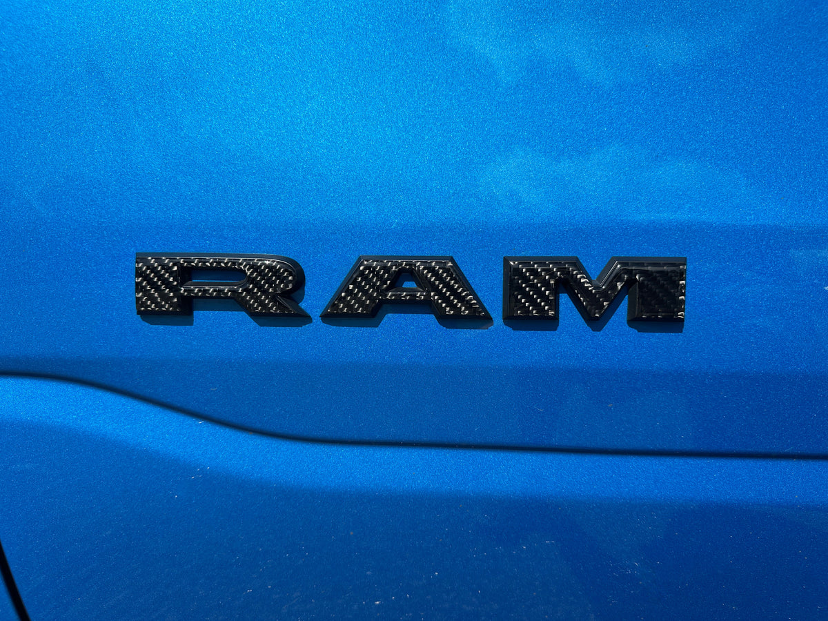 Front Door Emblem Overlays Fits 2025-2027 Ram 1500/2500/3500