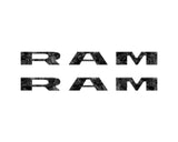 Front Door Emblem Overlays Fits 2025-2027 Ram 1500/2500/3500