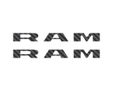 Front Door Emblem Overlays Fits 2025-2027 Ram 1500/2500/3500