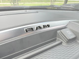 Center Dash Letter Overlays Fits 2025-2027 Ram 1500/2500/3500