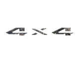 4x4 Tailgate Emblem Letter Overlays Fits 2025-2027 Ram 1500/2500/3500
