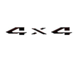 4x4 Tailgate Emblem Letter Overlays Fits 2025-2027 Ram 1500/2500/3500