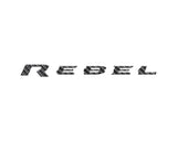 Rebel Tailgate Emblem Letter Inserts Fits 2025-2027 Ram 1500/2500/3500