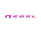 Rebel Tailgate Emblem Letter Inserts Fits 2025-2027 Ram 1500/2500/3500