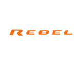 Rebel Tailgate Emblem Letter Inserts Fits 2025-2027 Ram 1500/2500/3500