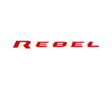 Rebel Tailgate Emblem Letter Inserts Fits 2025-2027 Ram 1500/2500/3500