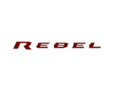 Rebel Tailgate Emblem Letter Inserts Fits 2025-2027 Ram 1500/2500/3500