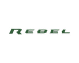 Rebel Tailgate Emblem Letter Inserts Fits 2025-2027 Ram 1500/2500/3500