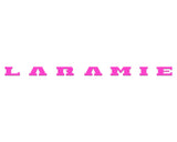 Laramie Tailgate Emblem Letter Inserts Fits 2025-2027 Ram 1500/2500/3500