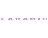 Laramie Tailgate Emblem Letter Inserts Fits 2025-2027 Ram 1500/2500/3500