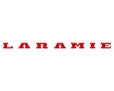 Laramie Tailgate Emblem Letter Inserts Fits 2025-2027 Ram 1500/2500/3500