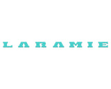 Laramie Tailgate Emblem Letter Inserts Fits 2025-2027 Ram 1500/2500/3500