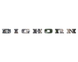 Bighorn Tailgate Emblem Letter Inserts Fits 2025-2027 Ram 1500/2500/3500