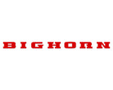 Bighorn Tailgate Emblem Letter Inserts Fits 2025-2027 Ram 1500/2500/3500