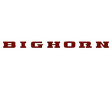 Bighorn Tailgate Emblem Letter Inserts Fits 2025-2027 Ram 1500/2500/3500