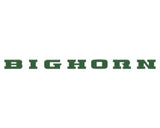 Bighorn Tailgate Emblem Letter Inserts Fits 2025-2027 Ram 1500/2500/3500