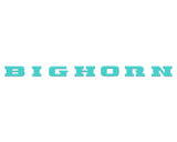 Bighorn Tailgate Emblem Letter Inserts Fits 2025-2027 Ram 1500/2500/3500