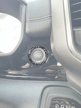 Start Button Ring Accent Trim Fits 2025-2027 Ram 1500/2500/3500