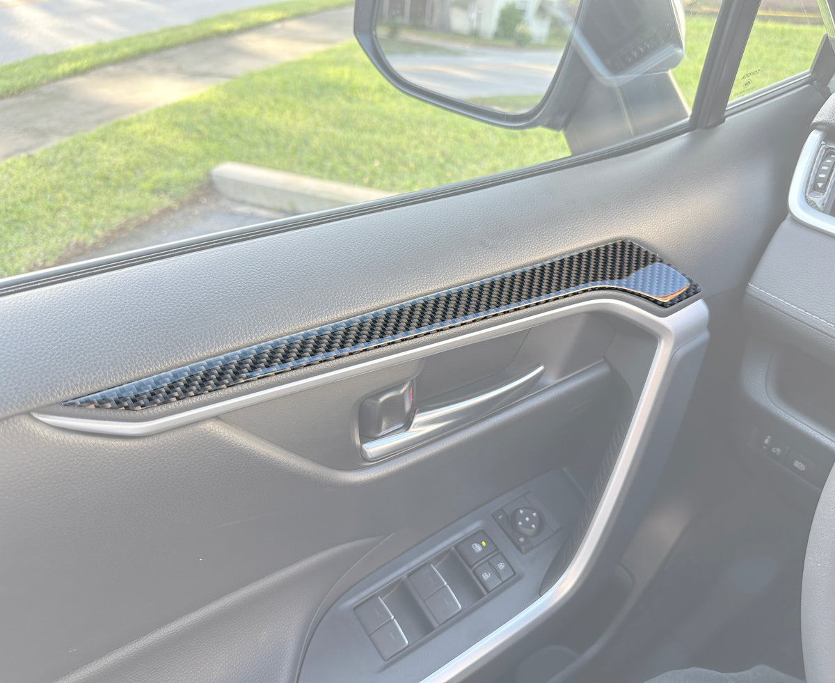 Upper Arm Rest Accent Trim Fits 2019-2025 Toyota Rav4