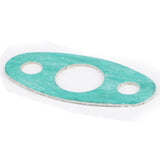 Oil Feed Line Flange with Gasket and Bolts - 4AN
