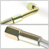 4AN Oil Feed Line - 90 Degree Fittings Both Ends