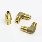 4AN Oil Feed Line Straight Fittings Both Ends