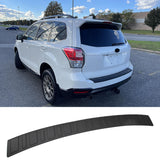 2014-2018 Subaru Forester Texture Black Rear Bumper Cover Protector PP