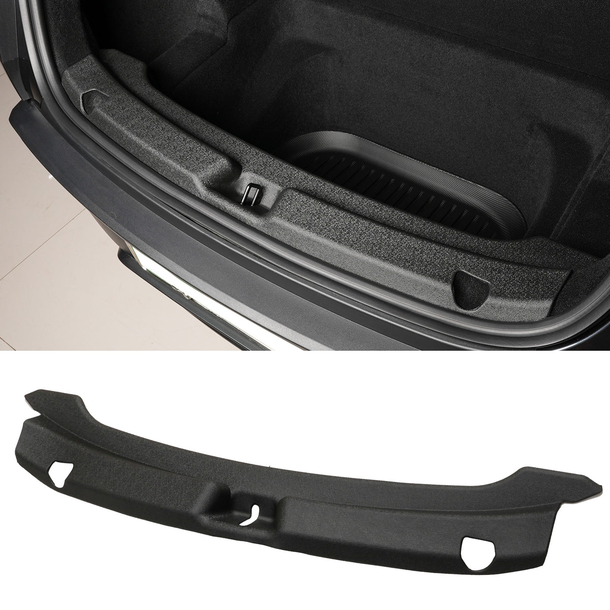 2026 Tesla Model Y Juniper Rear Bumper Trunk Sill Guard Protector TPE