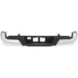 2016-2023 Toyota Tacoma Rear Bumper Without Sensor Hole Chrome
