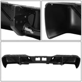 2007-2013 Toyota Tundra Rock Warrior Style Rear Bumper - Black