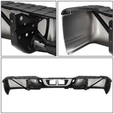 2007-2013 Toyota Tundra Chrome Rear Bumper - Parking Assist Compatible