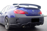 2007-2013 Infiniti G25 G35 G37 Sedan ELT Style Rear Bumper