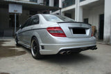 2008-2014 Mercedes Benz W204 C Class DE Style Rear Bumper
