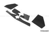 2011-2016 Lamborghini Aventador LP700 Coupe  Roadster L Style Carbon Fiber Rear Diffuser Under Canards