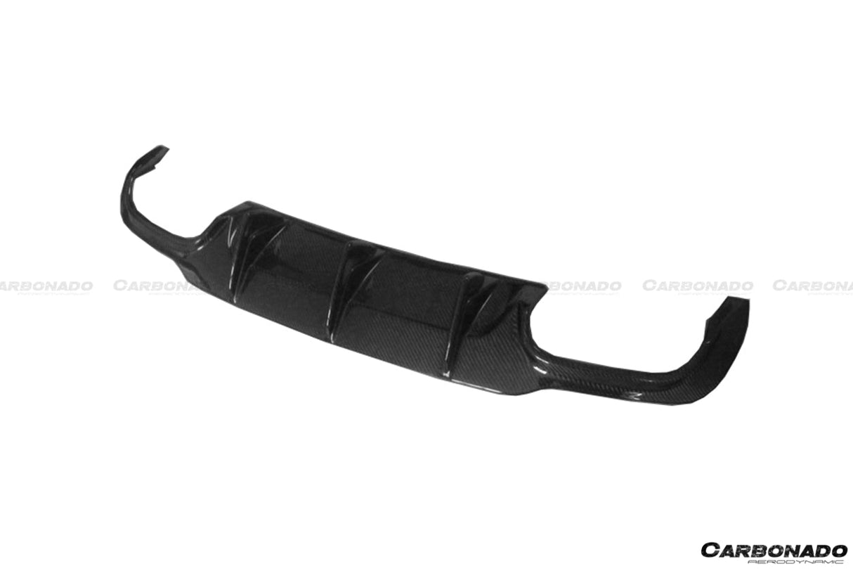 2012-2014 Mercedes Benz W204 C Class C63 AMG Carbon Fiber Rear Lip Diffuser