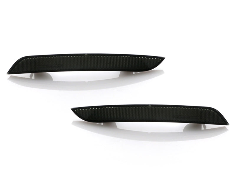 2012-2015 BMW F30 3 Series Non-Sport Smoke Rear Bumper Reflectors