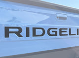 Tailgate Letter Inserts Fits 2024-2027 Honda Ridgeline