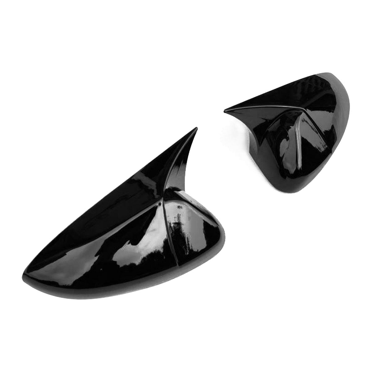 2023-2024 Honda Accord Horn Style Rear View Mirror Cover Gloss Black