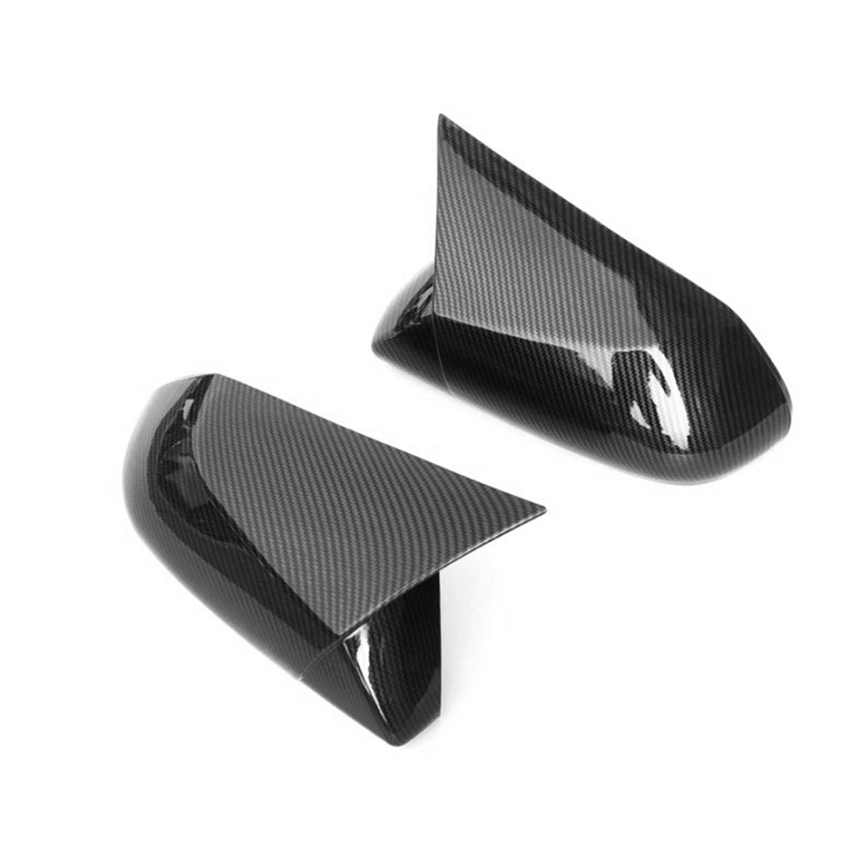 Mirror Covers for Toyota Camry 2025-2026 M Style Carbon Fiber Print ABS
