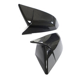 2021-2025 Tesla Model S Gloss Black Side Mirror Cover Dry Carbon Fiber