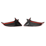 2021-2025 Tesla Model S Gloss Black Side Mirror Cover Dry Carbon Fiber