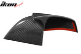 2021-2025 Tesla Model S Gloss Black Side Mirror Cover Dry Carbon Fiber